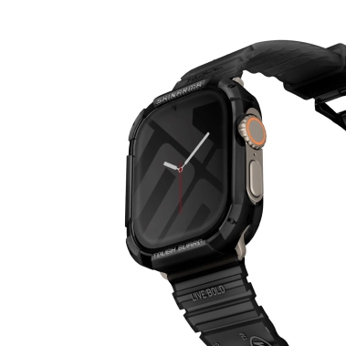 Накладка Skinarma Kurono Apple Watch Ultra Case 49mm Black - цена, характеристики, отзывы, рассрочка, фото 1