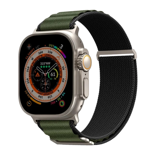 Ремешок Skinarma Kobu Apple Watch 49/46/45/44mm Olive