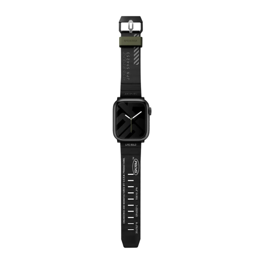 Ремешок Skinarma Shokku Apple Watch 42/44/45mm Black