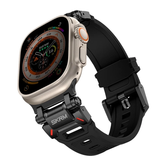 Ремінець Skinarma Titon Apple Watch 44/45/46/49mm Black/Чорний