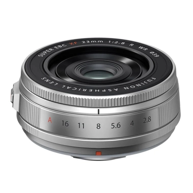 Объектив для фотоаппарата Fujifilm XF 23mm f/2.8 R WR Silver - цена, характеристики, отзывы, рассрочка, фото 1