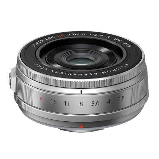 Объектив для фотоаппарата Fujifilm XF 23mm f/2.8 R WR Silver