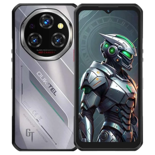 Смартфон OUKITEL WP62 8/256GB Silver (6941749824684)