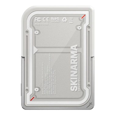 Внешний аккумулятор Skinarma Power Bank Nexus Mecha with Smart Kick-Stand 5000 MAH 20W USB-C PD Light Grey - цена, характеристики, отзывы, рассрочка, фото 1