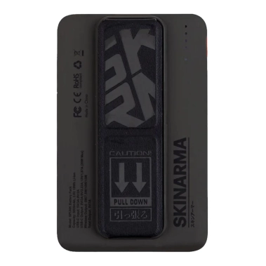 Внешний аккумулятор Skinarma Power Bank Spunk with Smart Grip-Stand 5000 MAH 20W USB-C PD Pewter Green - цена, характеристики, отзывы, рассрочка, фото 1