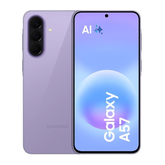 Смартфон Samsung Galaxy A57 5G 8/128Gb Awesome Lilac (SM-A576BZVBEUC) UA - ціна, характеристики, відгуки, розстрочка, фото 1