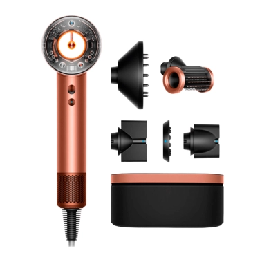 Фен Dyson Supersonic HD16 Nural Straight+Wavy Amber Silk (143644-01) - цена, характеристики, отзывы, рассрочка, фото 1