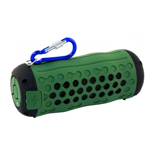 Портативна акустика Greenwave PS-600WP Green-Black (R0015126)