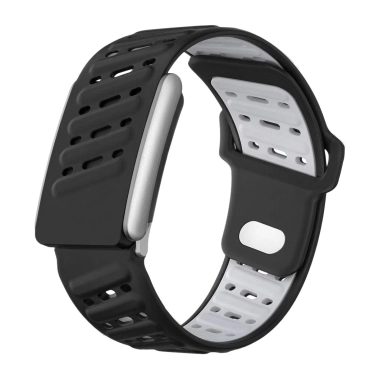 Ремінець для браслета WHOOP 5.0 Black/Silver - цена, характеристики, отзывы, рассрочка, фото 1