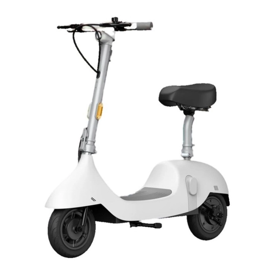 Электросамокат с сиденьем OKAI Ceetle PRO EA10C White 10"