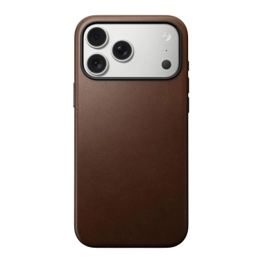 Чохол Nomad Modern Leather Brown for iPhone 17 Pro (NM014322858) - цена, характеристики, отзывы, рассрочка, фото 1