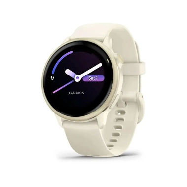 Смарт-годинник Garmin Vivoactive 6 Lunar Gold with Bone Band (010-02985-01) Open Box - цена, характеристики, отзывы, рассрочка, фото 1
