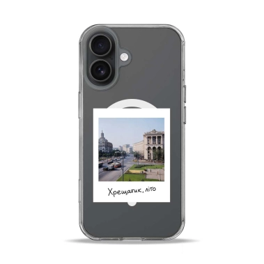 Чохол Pump Clear Case with MagSafe for iPhone 17 Хрещатик, Літо - цена, характеристики, отзывы, рассрочка, фото 1