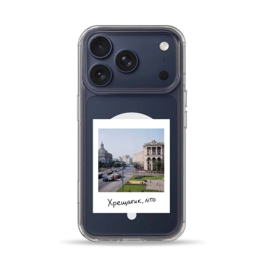 Чохол Pump Clear Case with MagSafe for iPhone 17 Pro Хрещатик, Літо - цена, характеристики, отзывы, рассрочка, фото 1