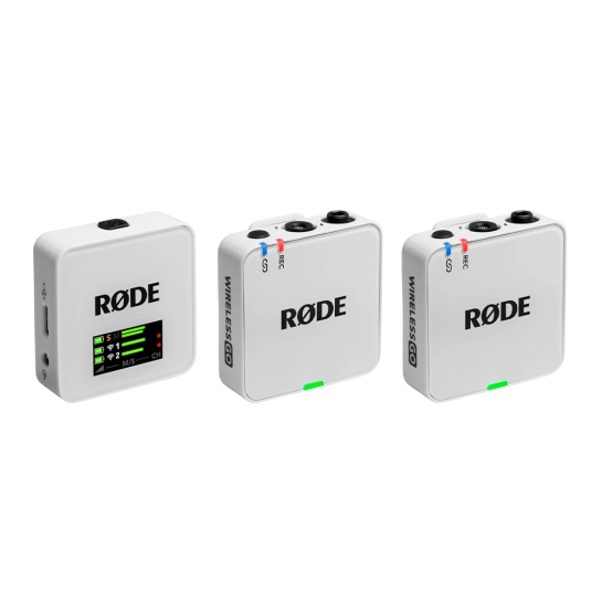 Мікрофонна радіосистема Rode Wireless GO III White купити за ціною