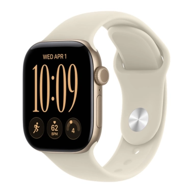 Смарт-часы Apple Watch Series 12 GPS + Cellular 42mm Light Gold Aluminium Case with Sand Sport Band - S/M - цена, характеристики, отзывы, рассрочка, фото 1